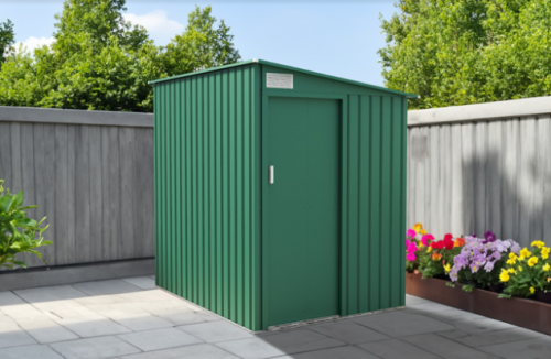 Lotus Arley 5 x 7 Lean To Metal Shed